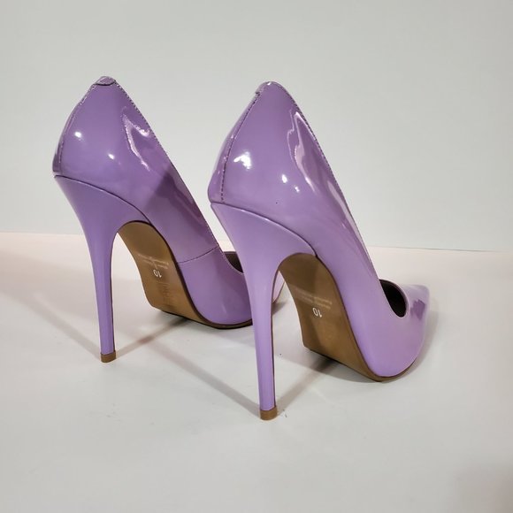 Jeffrey Campbell Purple High Heel Pumps Size 9 - Picture 6 of 9